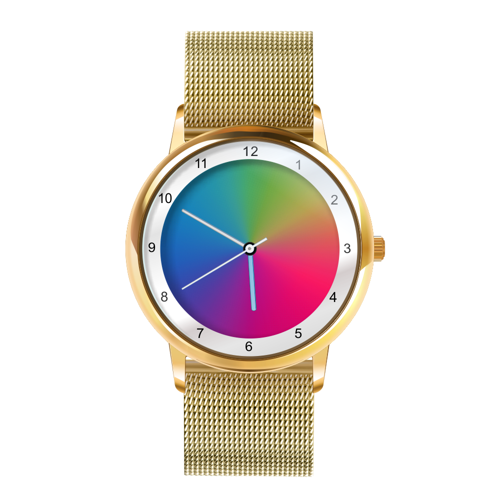 Rainbow Watch - Avantgardia gamma - Unisex Künstler Armbanduhr