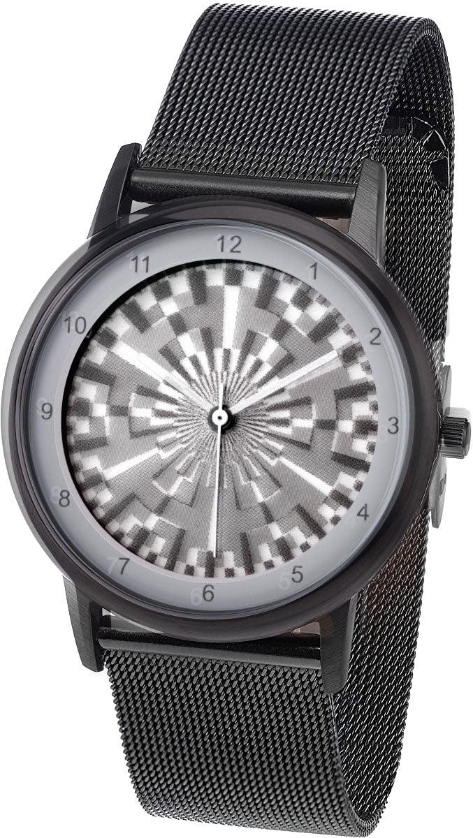 Avantgardia lenko  - Unisex Künstler Armbanduhr mit Edelstahlgehäuse 5 bar wasserdicht