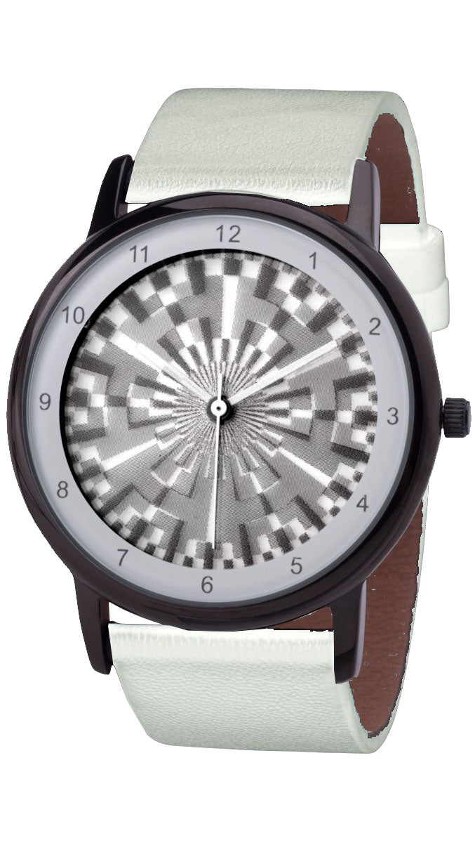 Avantgardia lenko  - Unisex Künstler Armbanduhr mit Edelstahlgehäuse 5 bar wasserdicht