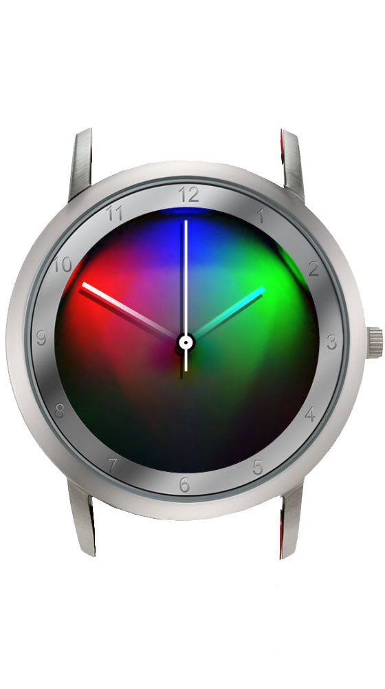 Avantgardia light  - Unisex Künstler Armbanduhr mit Edelstahlgehäuse 5 bar wasserdicht