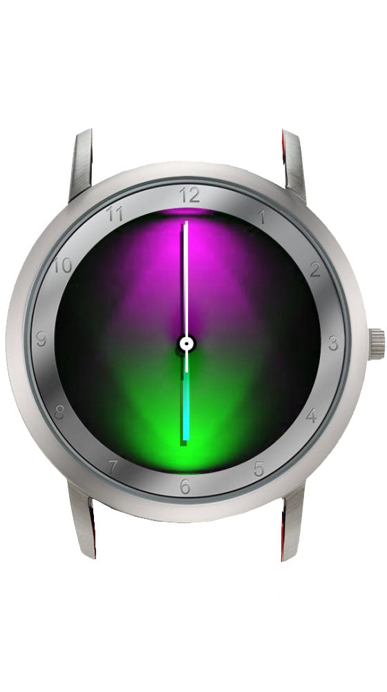 Avantgardia light  - Unisex Künstler Armbanduhr mit Edelstahlgehäuse 5 bar wasserdicht