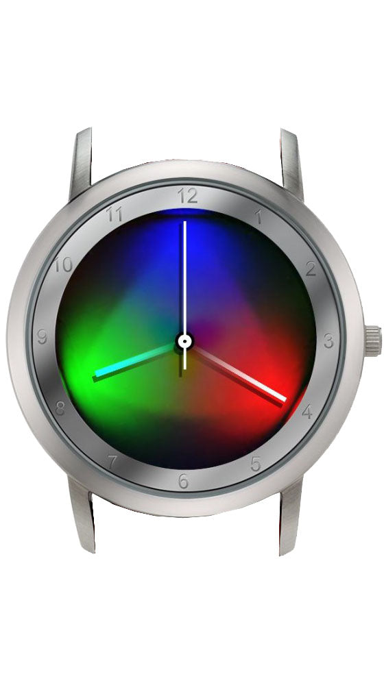 Avantgardia light  - Unisex Künstler Armbanduhr mit Edelstahlgehäuse 5 bar wasserdicht