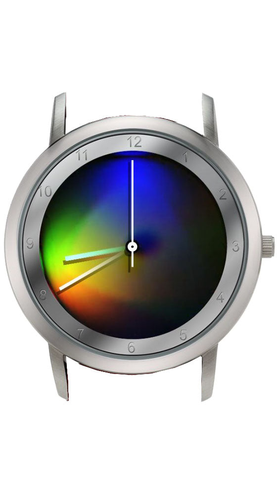 Avantgardia light  - Unisex Künstler Armbanduhr mit Edelstahlgehäuse 5 bar wasserdicht