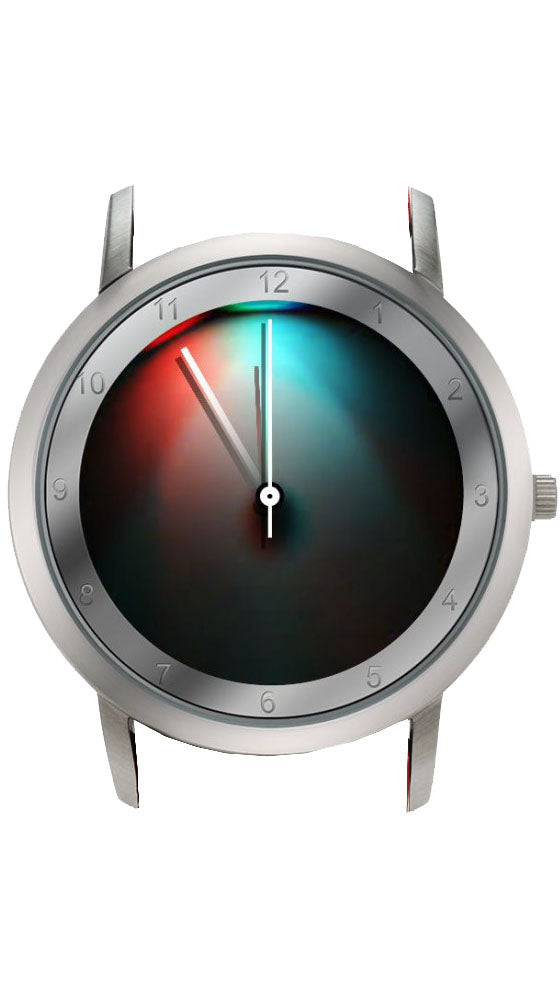 Avantgardia light  - Unisex Künstler Armbanduhr mit Edelstahlgehäuse 5 bar wasserdicht