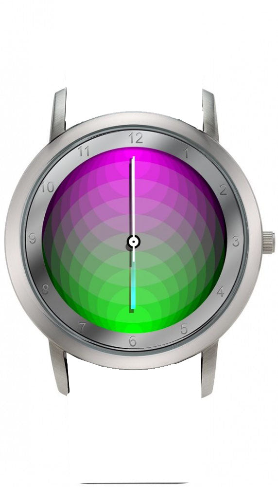 Avantgardia sphere   - Unisex Künstler Armbanduhr mit Edelstahlgehäuse 5 bar wasserdicht
